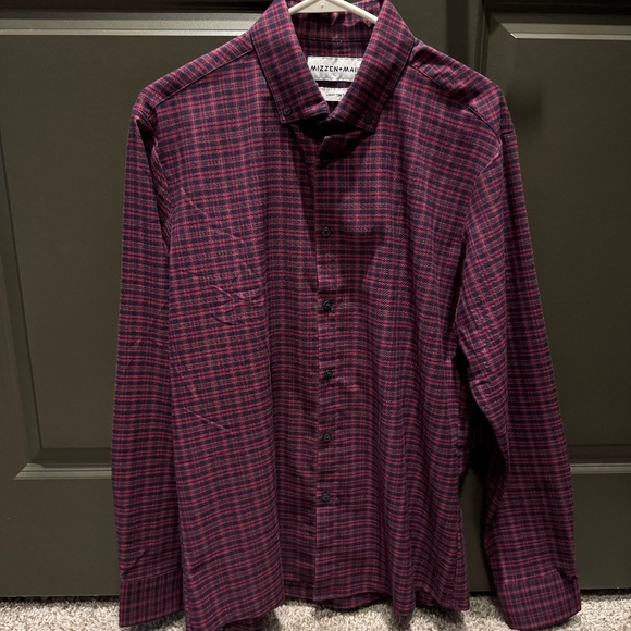 Mizzen+Main Flannel Dress Shirt - Picture 1 of 3